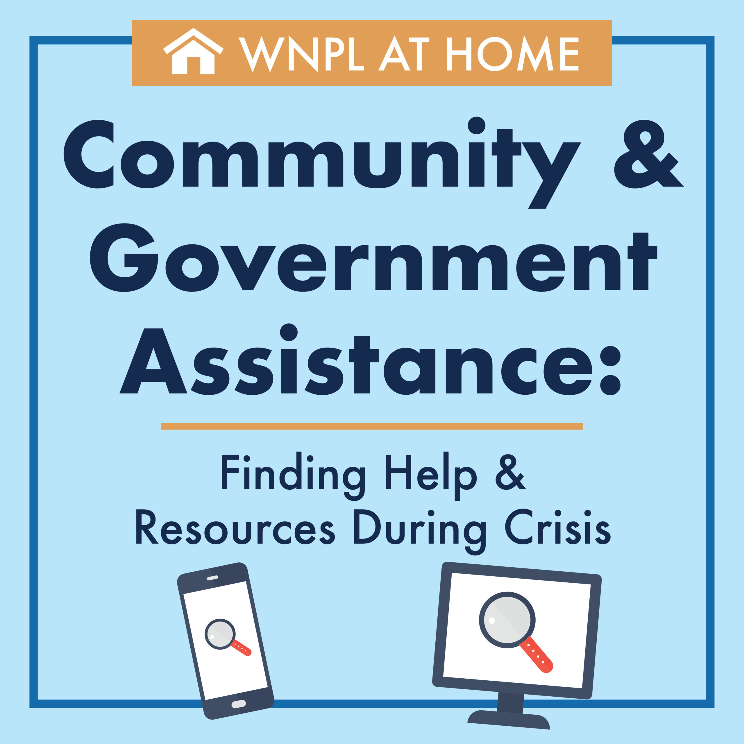 Community & Government Assistance: A Virtual Program On Zoom – Finding ...